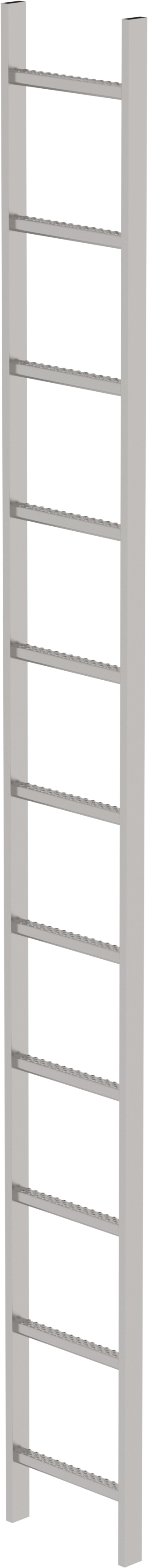 Günzburger Schachtleiter Edelstahl - Lichte Weite 300 mm - 11 Sprossen