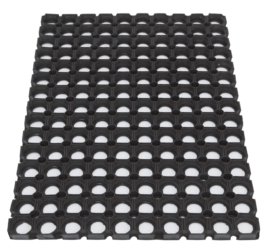 Miltex Schmutzfangmatte Eazycare Scrub schwarz - 600 x 400 x 22 mm