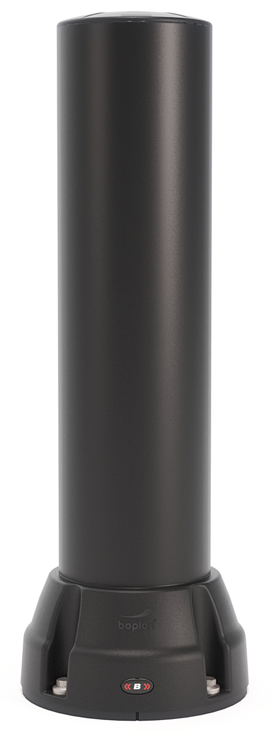 boplan Rammschutzpoller Bollard 170B schwarz Ø 170 mm - 750 mm  (BP-PPBO-170B-0750BLZ) Bild-03