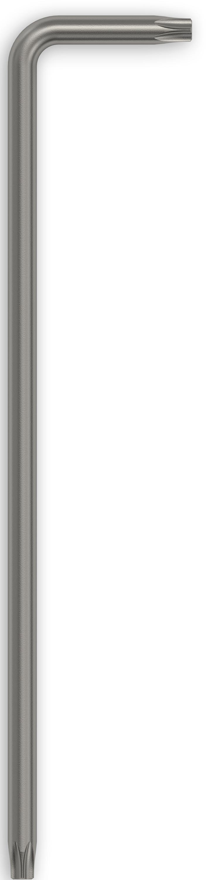 Felo Winkelschlüssel Rundklinge lang 348 Torx T 25 x 64,5 mm Stiftschlüssel Torx abgewinkelt | Steckschlüssel beidseitig nutzbar - Serie 348 (FL-34802510) Bild-01