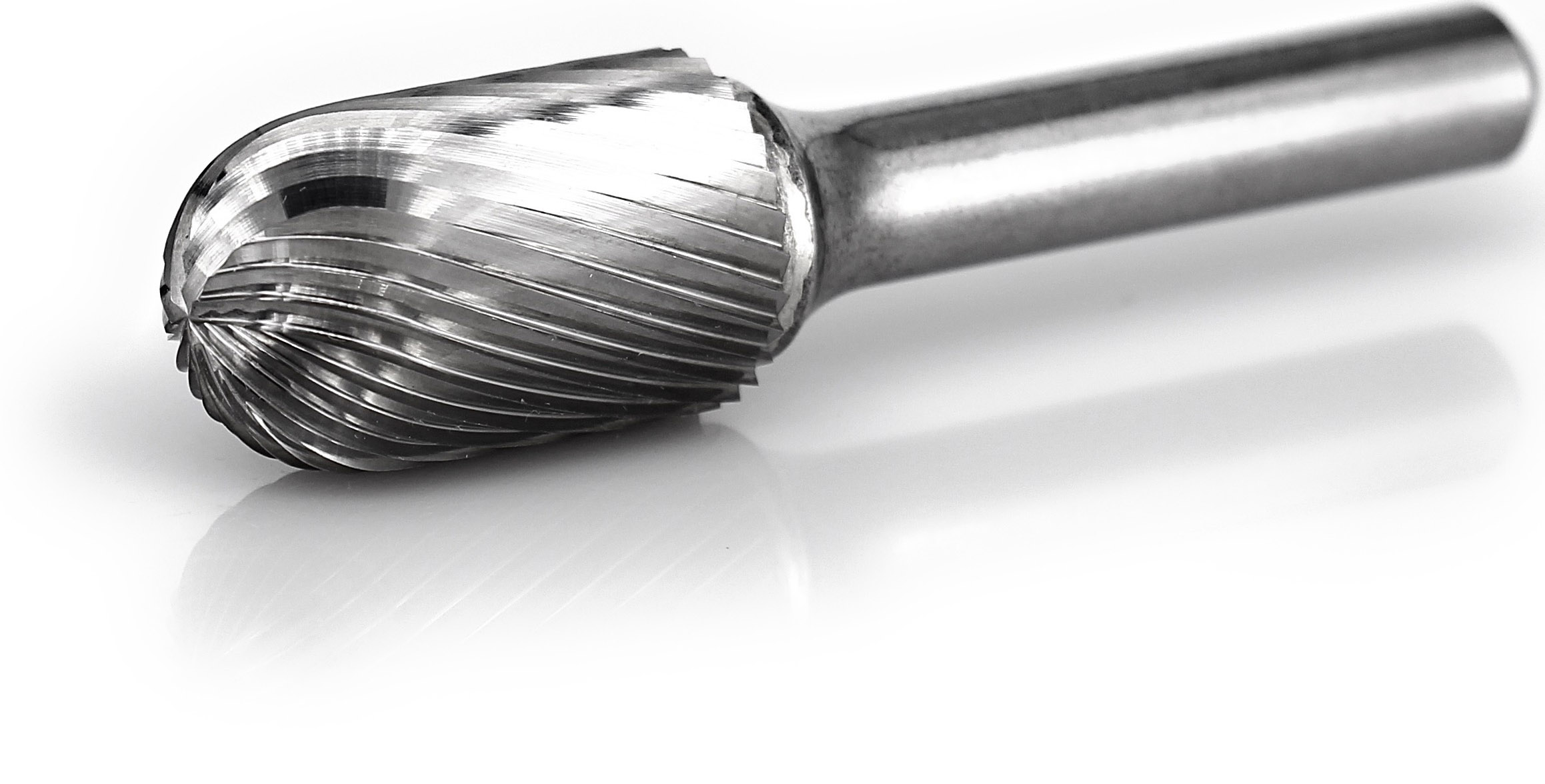 procut Hartmetallfrässtift Walzenrundform WRC C81525-2 Schaft-∅ 8 mm - Kopf-∅ 15 mm - Standardverzahnung (PC-C81525-2) Bild-01