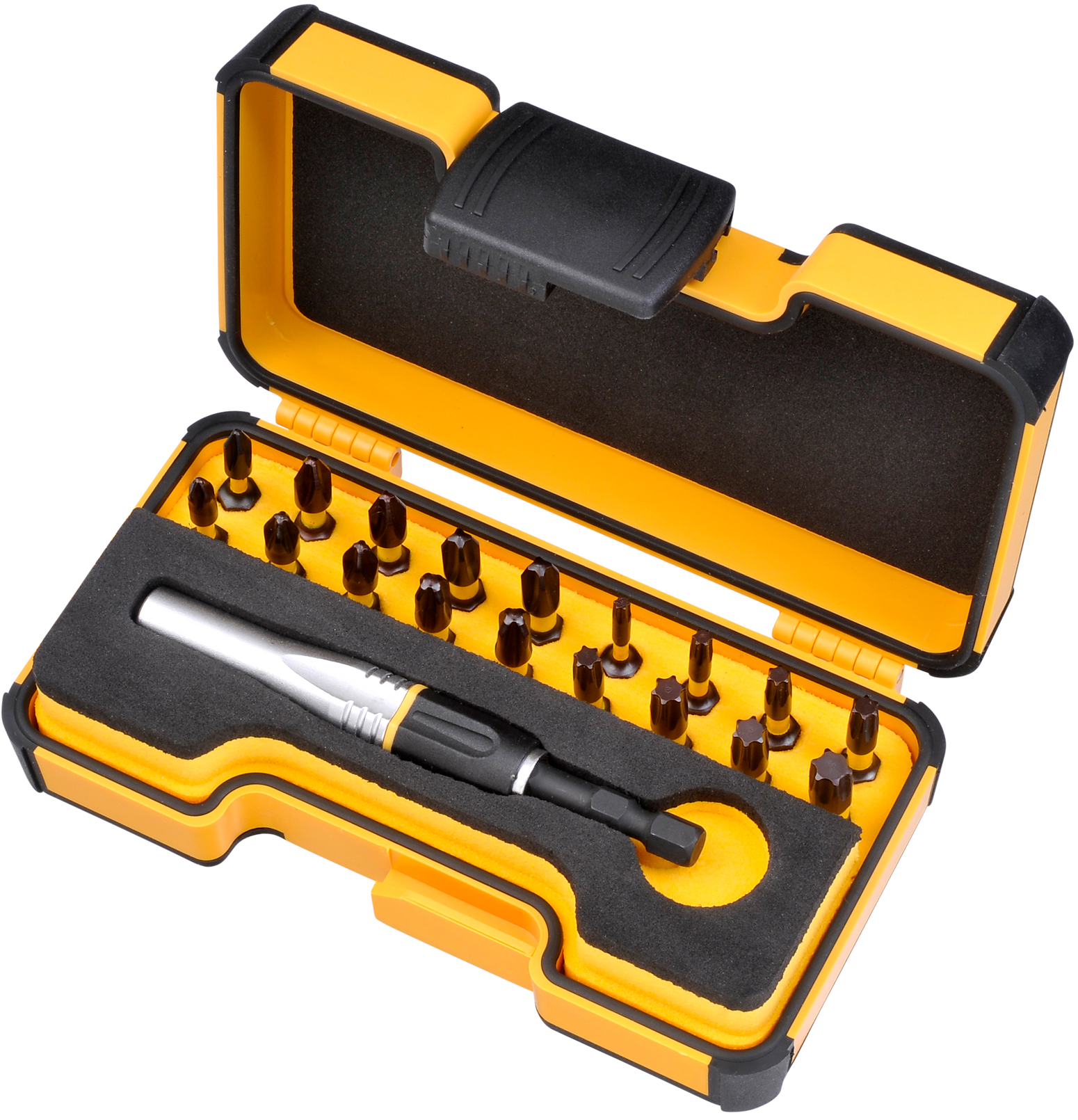 Felo Bits XS-Strongbox IMPACT PRO Bit Box 19-teilig PZ | PH | T