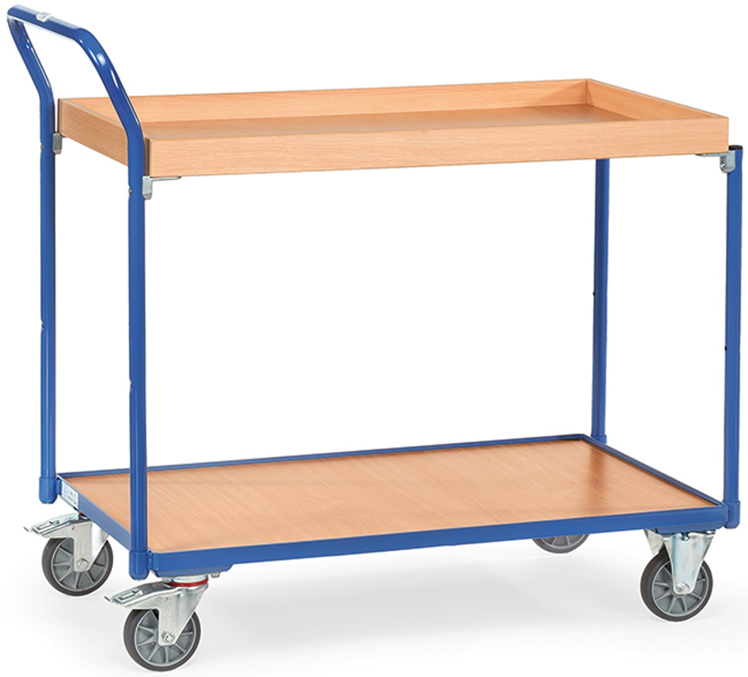 Fetra Tischwagen mit Holzkasten 850 x 500 mm