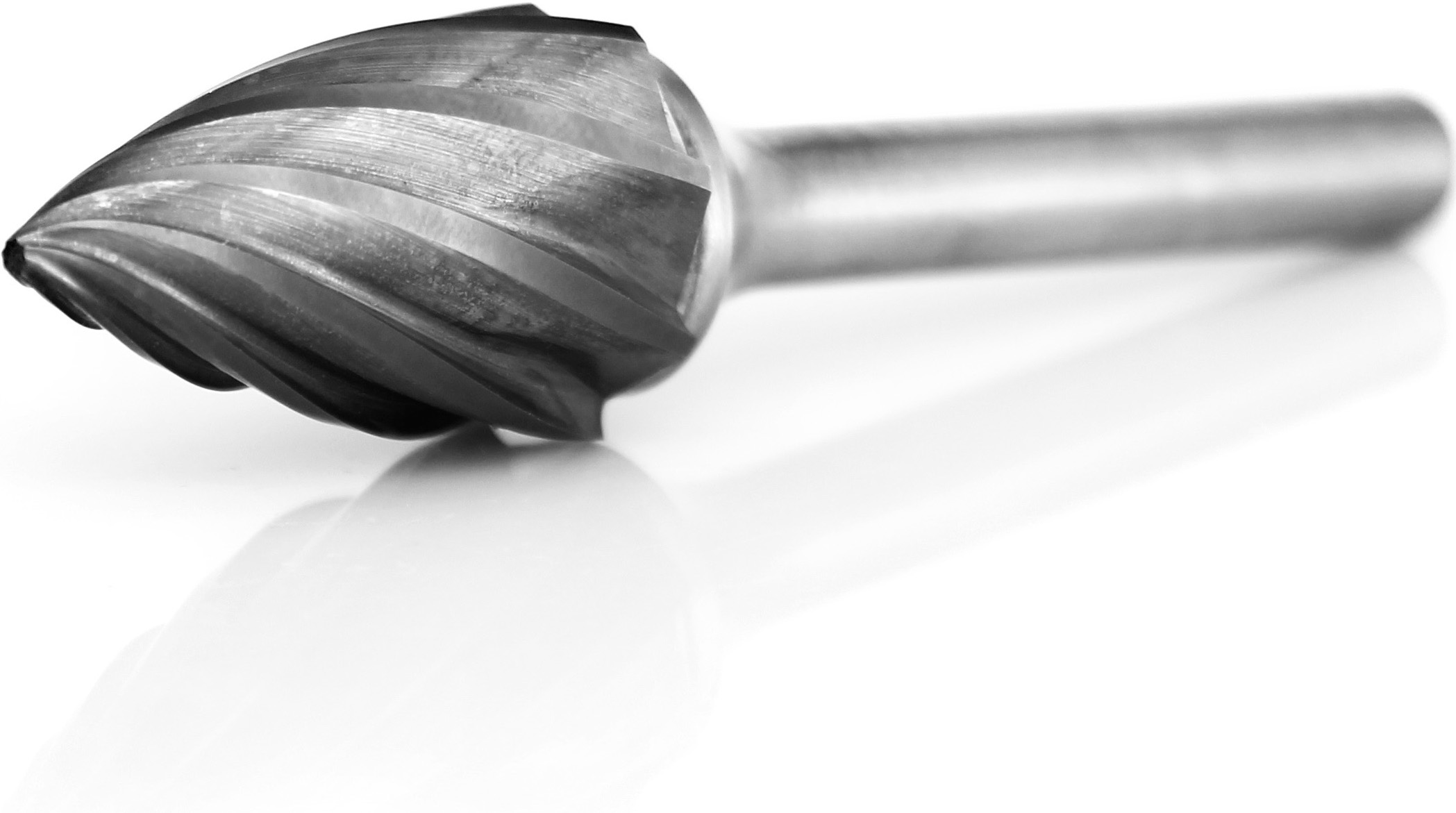 procut Hartmetallfrässtift Geschossform SPG G61525-ALU Schaft-∅ 6 mm - Kopf-∅ 15 mm - ALU-Verzahnung (PC-G61525-ALU) Bild-01