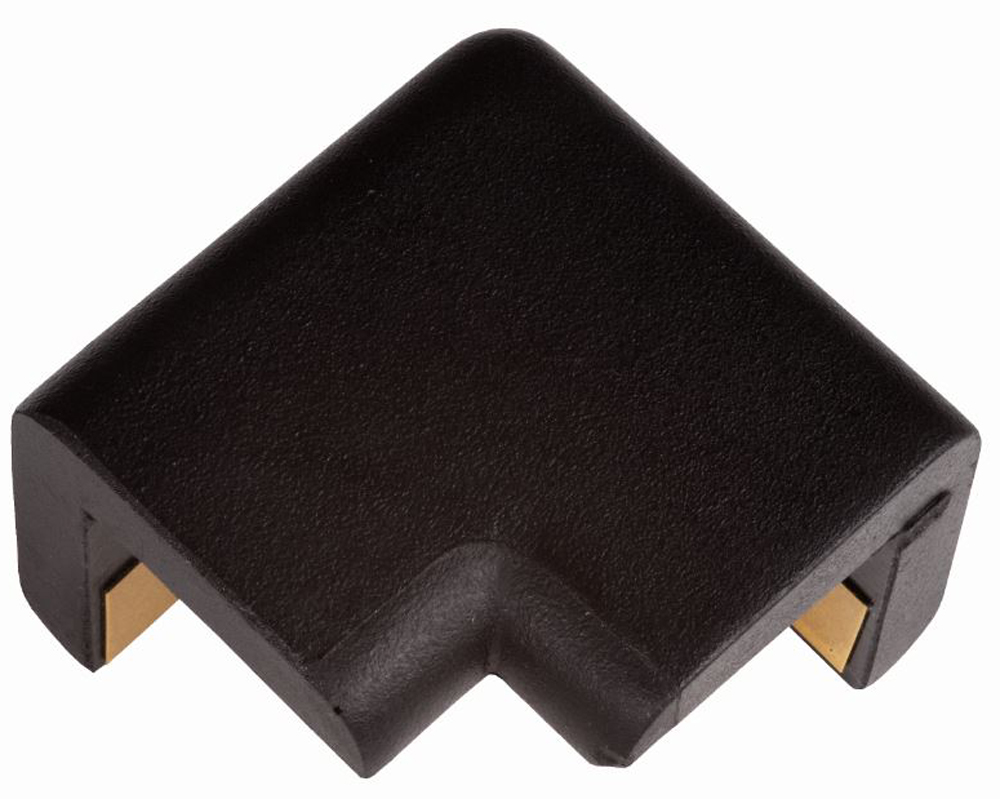 Knuffi Schutzprofil Schutzecken Typ H2D schwarz PU  (SM-PEH-10814) Bild-02