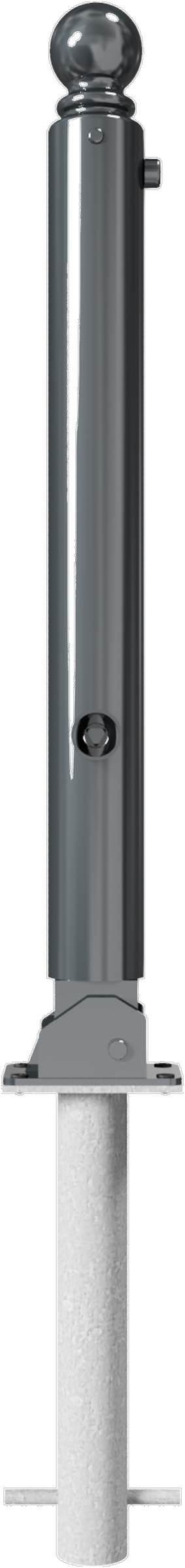 Schake Stilpoller 485 UED Ø 82 mm anthrazit