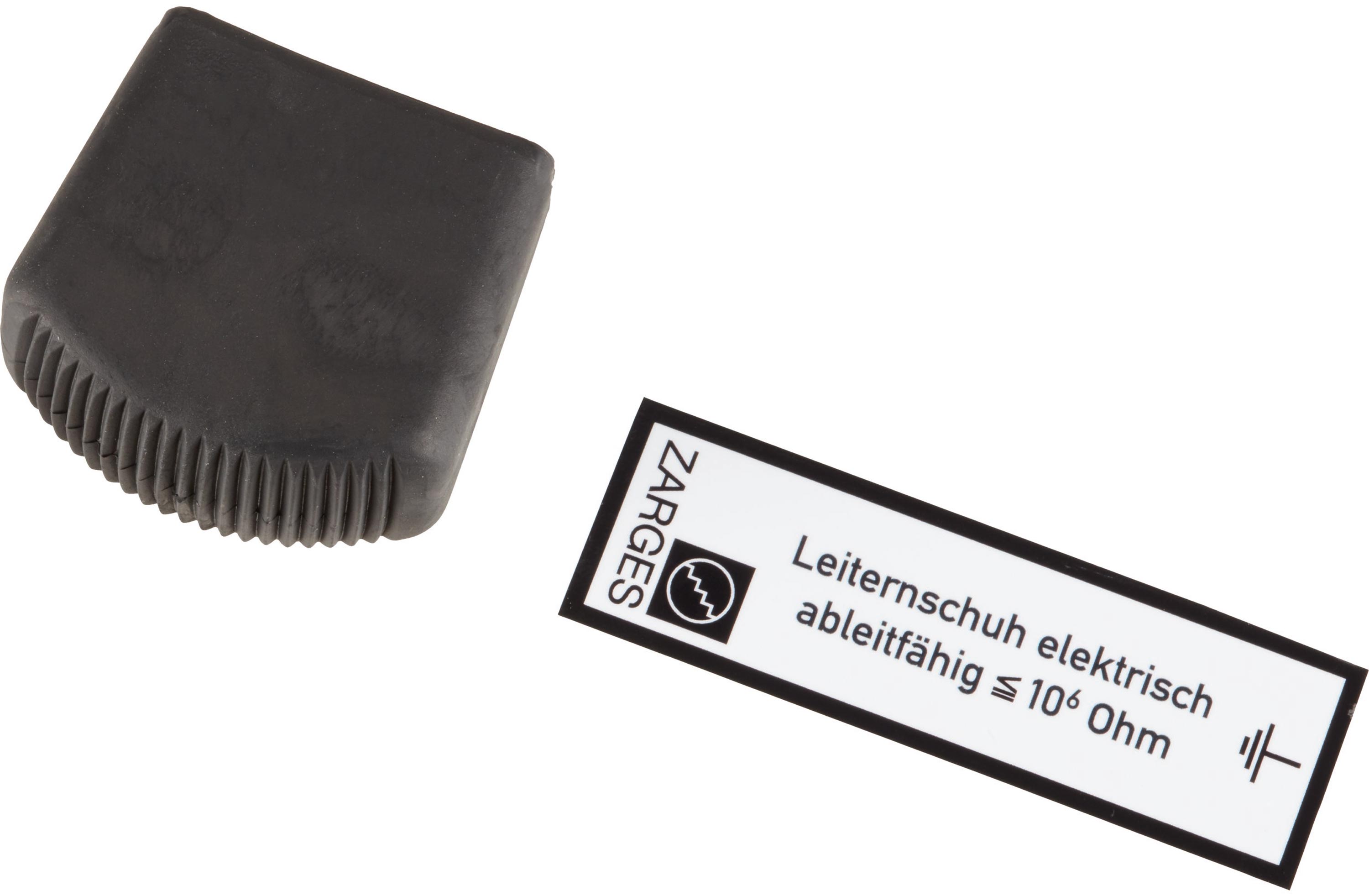 ZARGES Leitern Außenschuh 62x25 mm elektrisch ableitfähig (ZA-824282) Bild-01