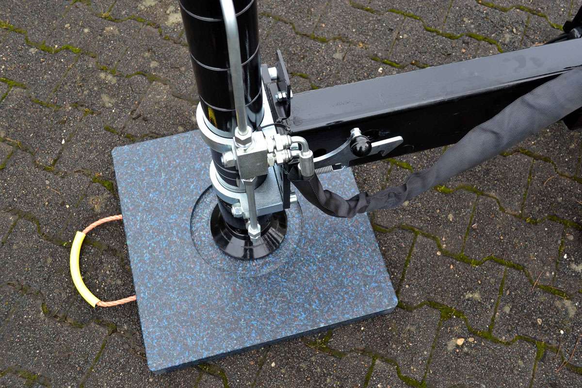 Unterlegplatten Kunststoff Abstützplatte LuxTek Performance 300 X 300 X 40 Mm 8 T. Unterlegplatten Kranplatten Stützplatten Für Hubstützen