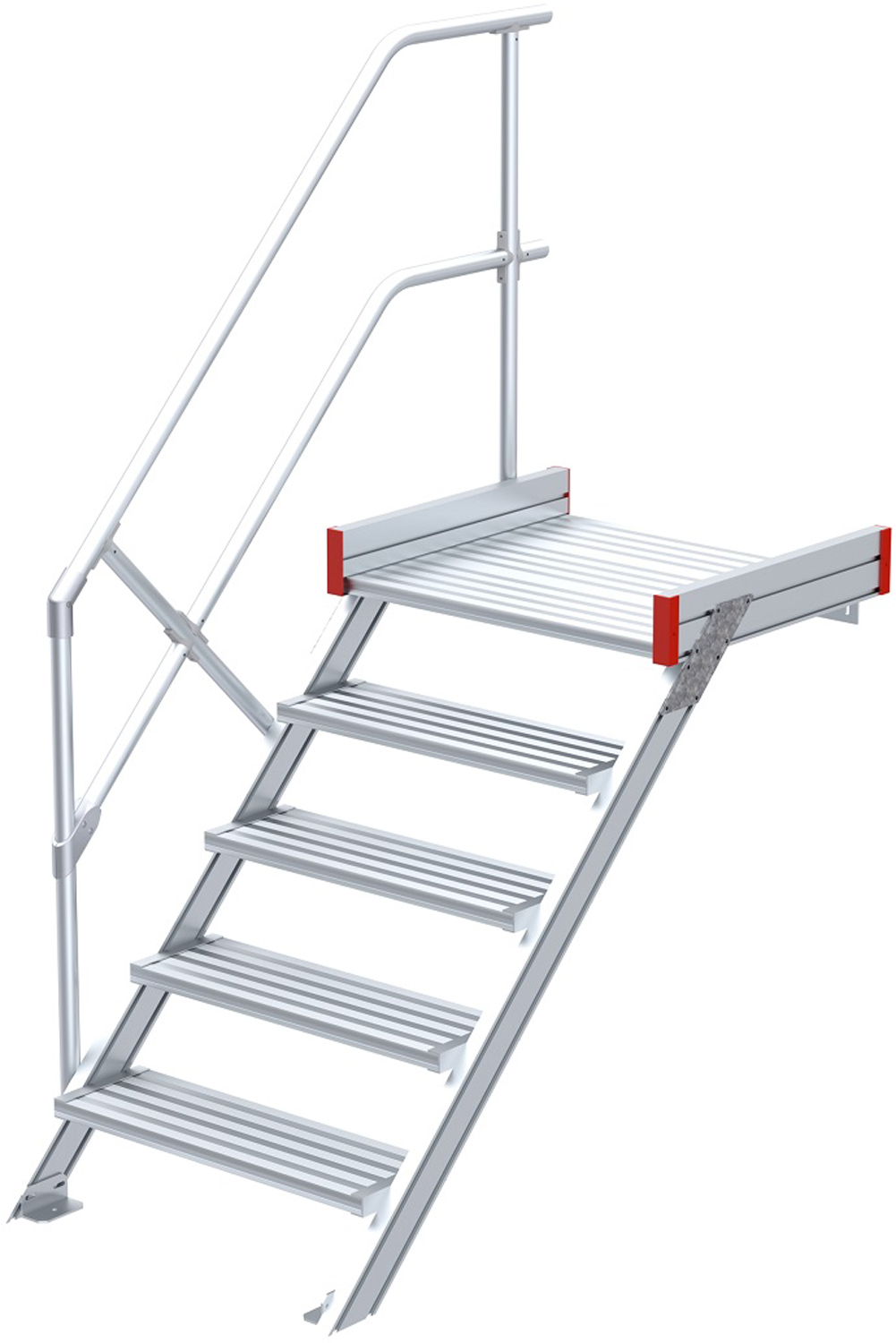 euroline Podesttreppe 45° 5 Stufen - 1000 mm