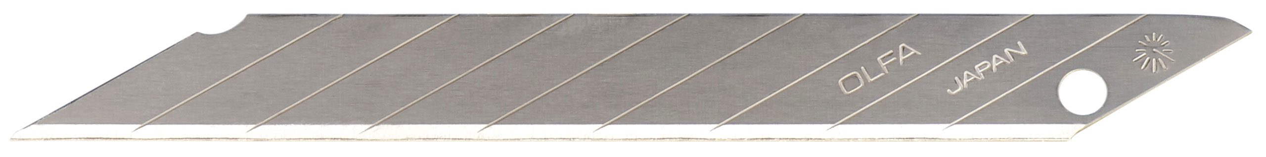 OLFA Klinge DKB-5 - 9 mm VPE 5 Messerklingen Stahl 0,38 mm mit Sollbruchstellen | Standard scharf - 5 Cutterklingen (FL-C0000344101) Bild-01