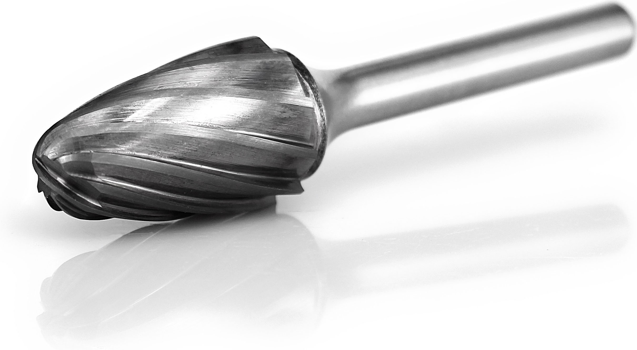 procut Hartmetallfrässtift Rundbogenform RBF F61525-ALU Schaft-∅ 6 mm - Kopf-∅ 15 mm - ALU-Verzahnung (PC-F61525-ALU) Bild-01