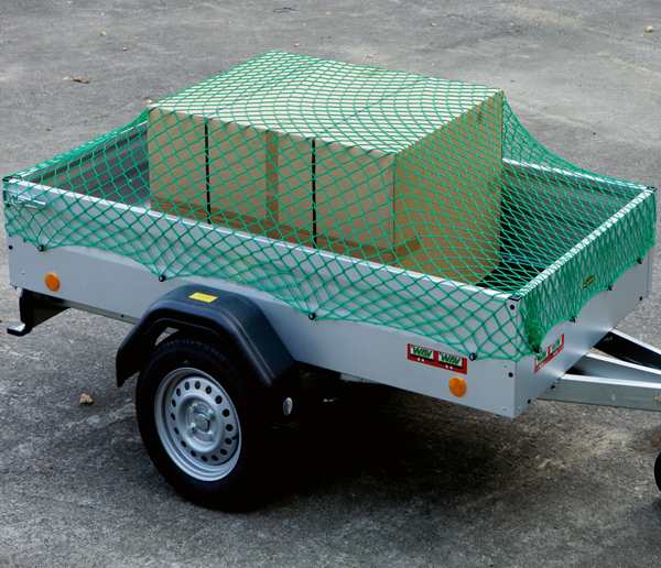 Huck Anhängernetz rhombisch MW 45 | Ø 2,5 mm - 1,50 x 2,20 m grün