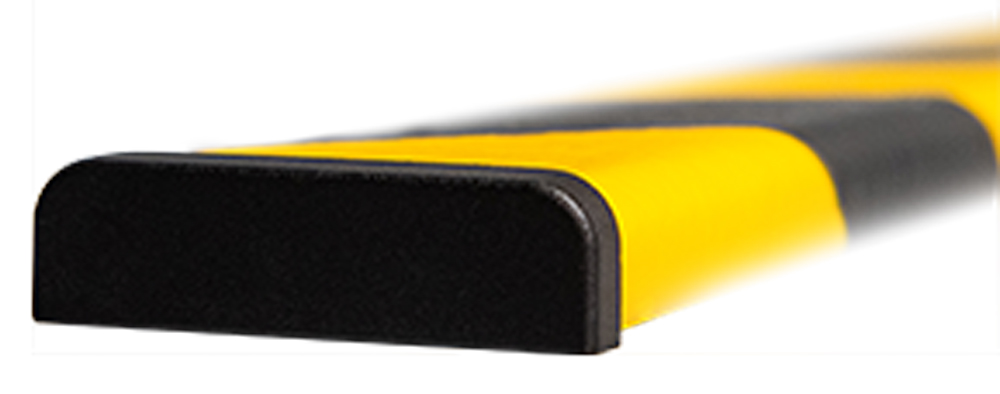 Knuffi Schutzprofil Abschlusskappe Typ F schwarz PP  (SM-EFS-112) Bild-02