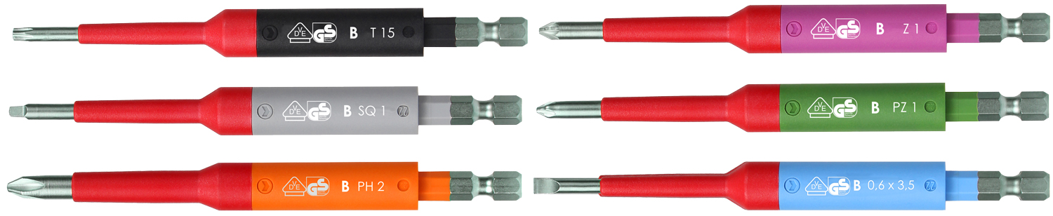 Felo VDE SAFETY Bit E 6,3  IEC SAFETY BIT - in verschiedenen Ausführungen (FL-C-3031590) Bild-01