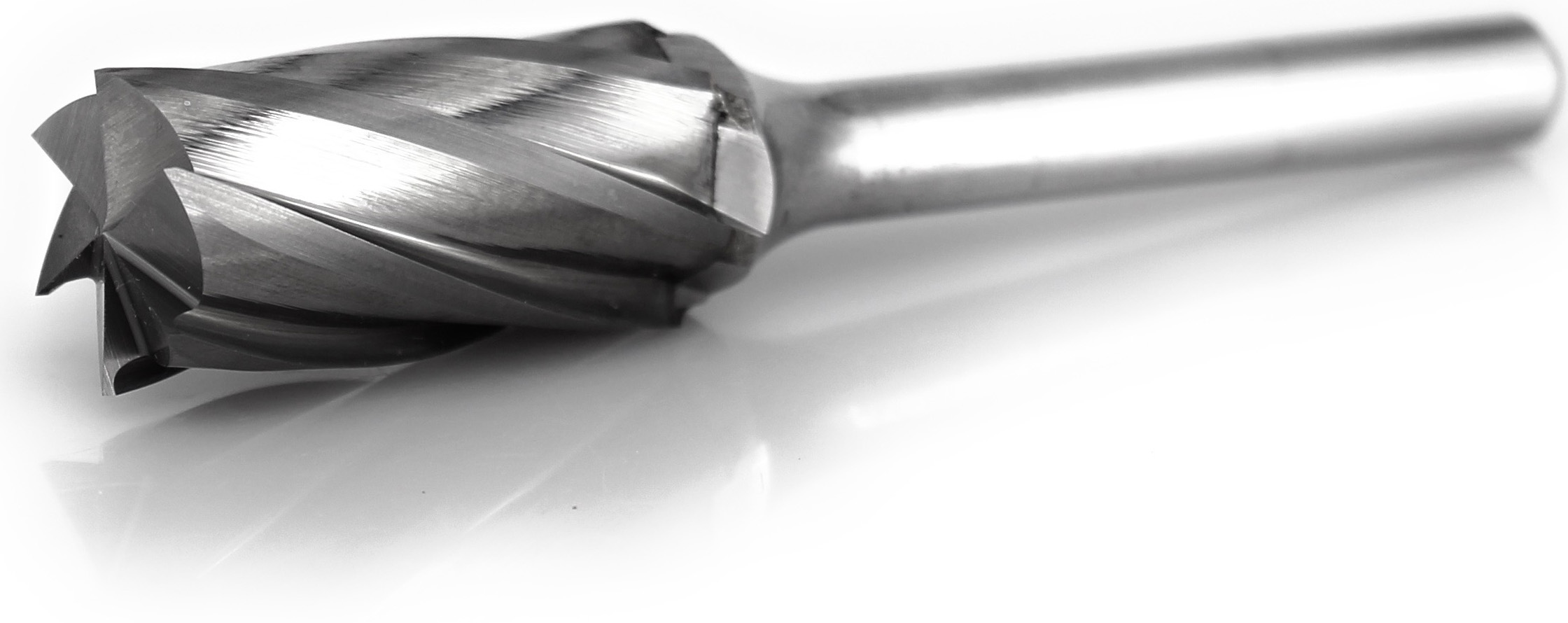 procut Hartmetallfrässtift Zylinderform mit Stirnverzahnung ZYA-S A82025-ALU-E Schaft-∅ 8 mm - Kopf-∅ 20 mm - ALU-Verzahnung (PC-A82025-ALU-E) Bild-01