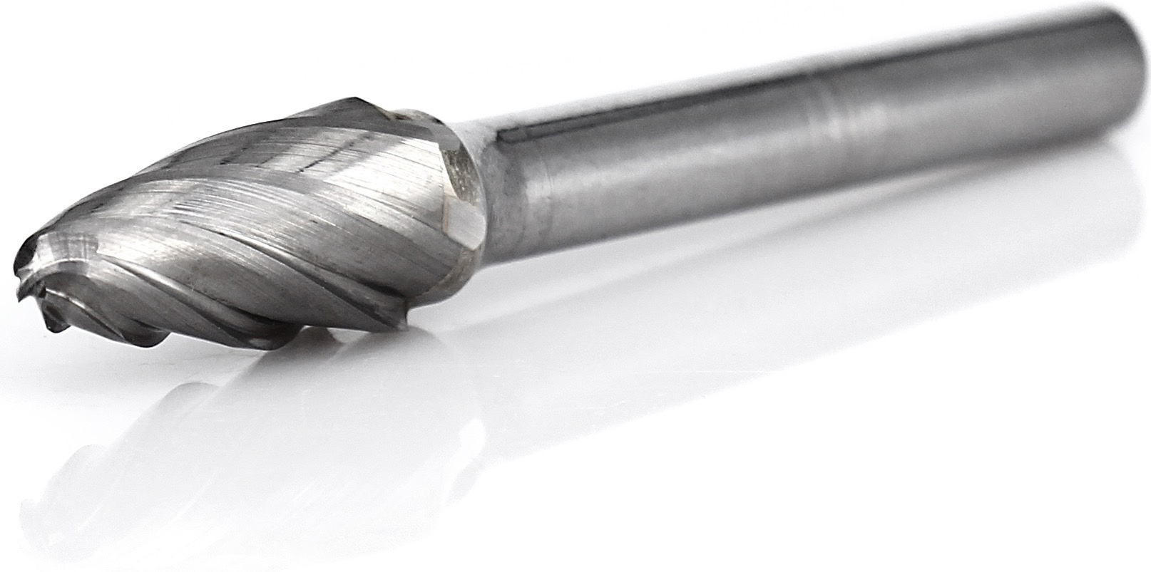 procut Hartmetallfrässtift Rundbogenform RBF F30308-ALU Schaft-∅ 3 mm - Kopf-∅ 3 mm - ALU-Verzahnung (PC-F30308-ALU) Bild-01