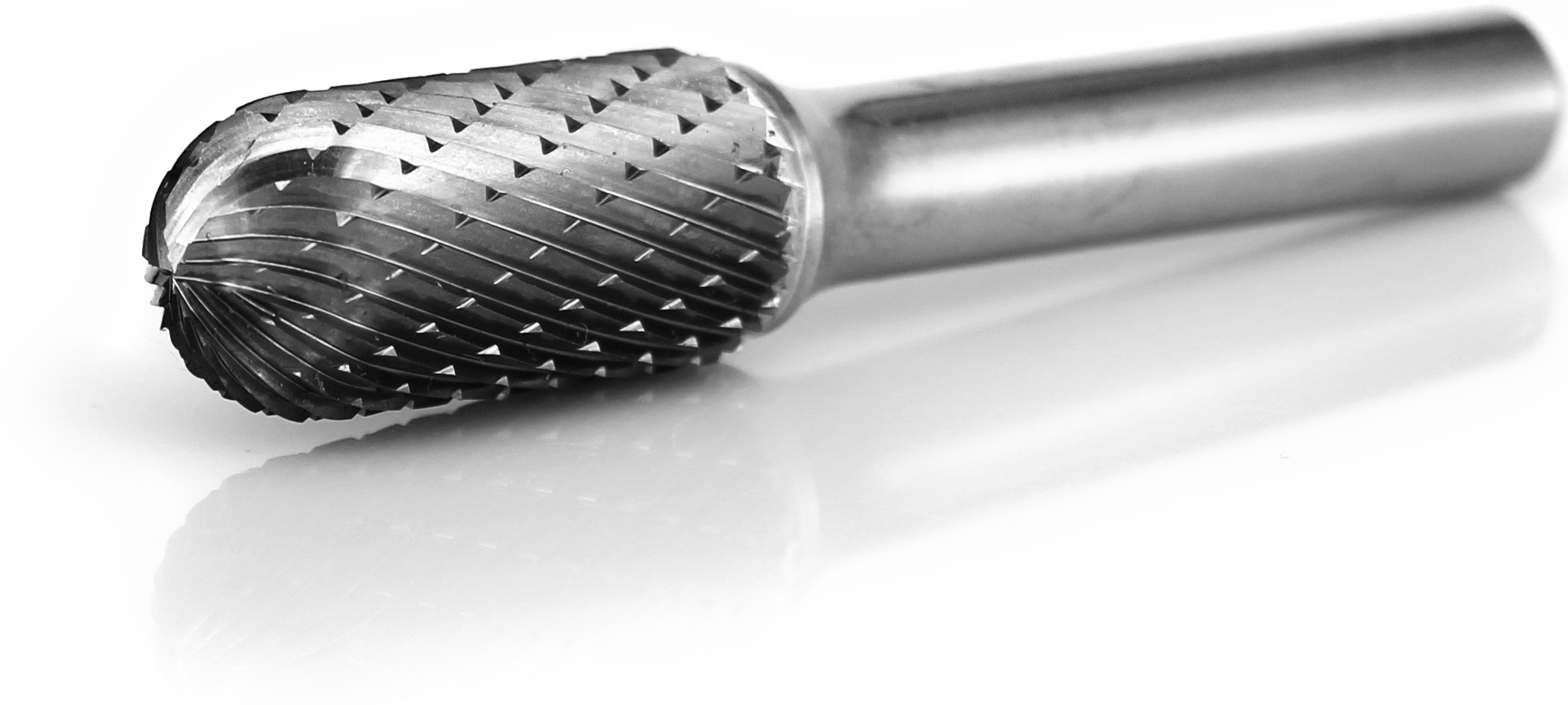 procut Hartmetallfrässtift Walzenrundform WRC C81525-6 Schaft-∅ 8 mm - Kopf-∅ 15 mm - Kreuzverzahnung (PC-C81525-6) Bild-01