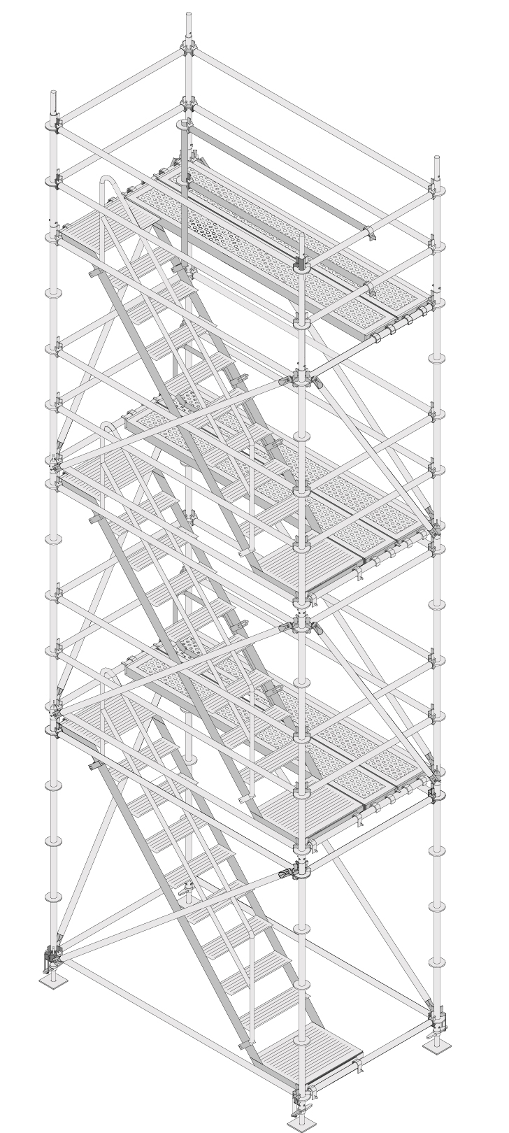 Zu unserem Allround Modultreppenturm