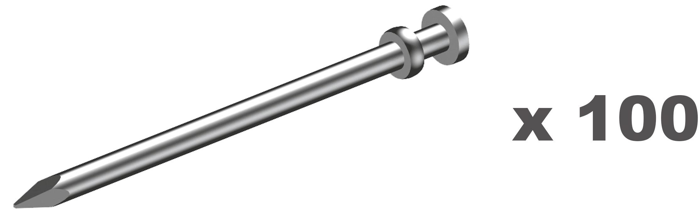 Layher Erdnagel Set hawego - 100 Stück