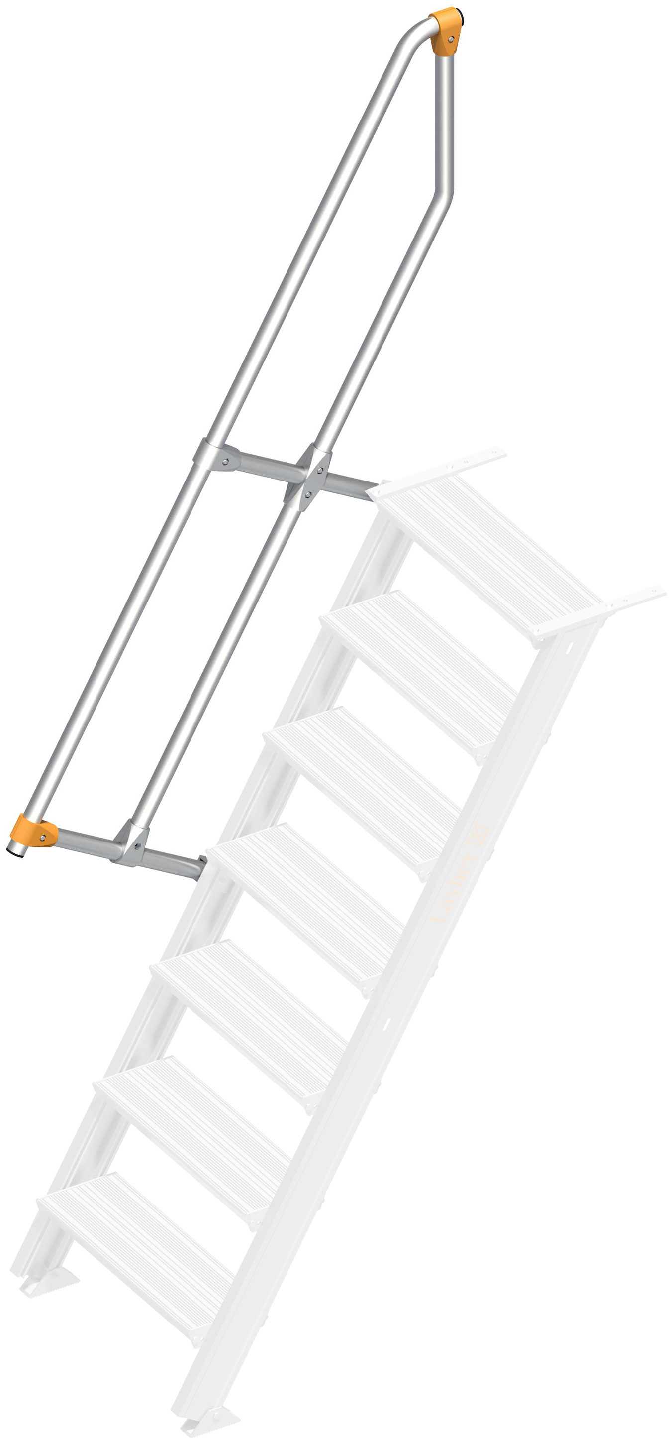 Layher Handlauf Treppe 60° 7 Stufen