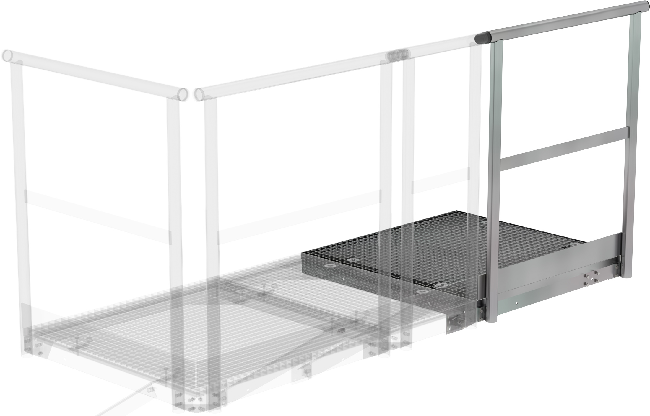 Günzburger Erweiterungspodest 1000 x 1000 mm