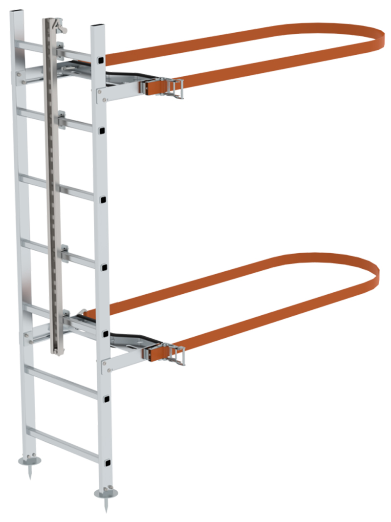 Munk Zweiholm-Mastleiter Einzel-Unterteil 7 Sprossen