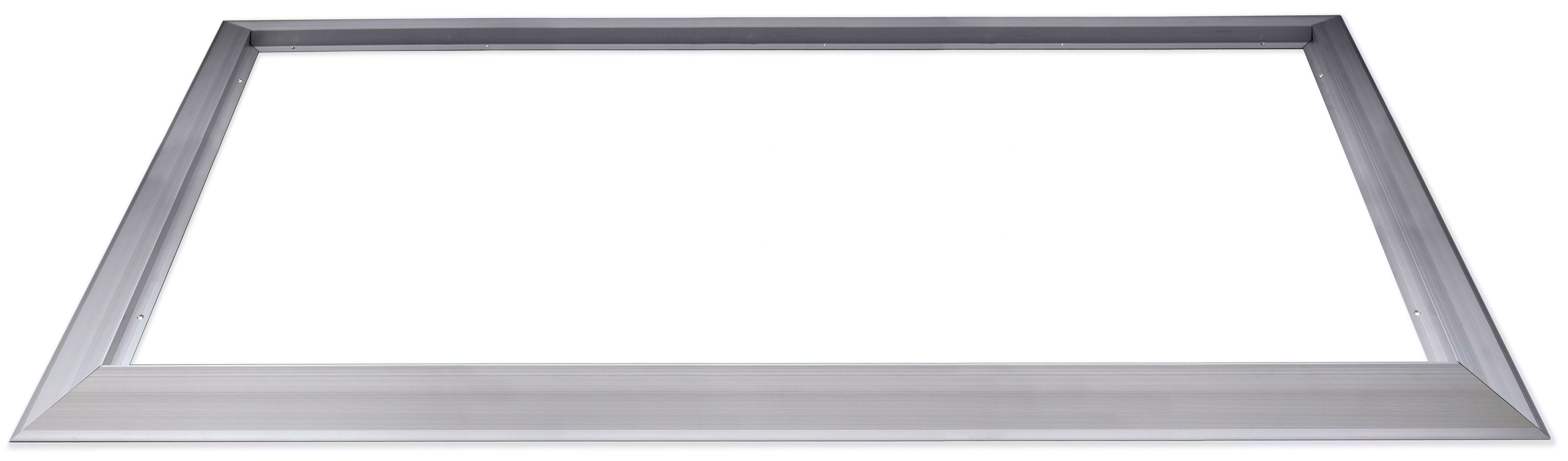 Miltex Schrägrahmen Eazycare Wave Aluminium - 1185 x 785 mm Abgeschrägter Rahmen Alu für Eazycare Wave Matte zur losen Verlegung (MT-38360) Bild-01