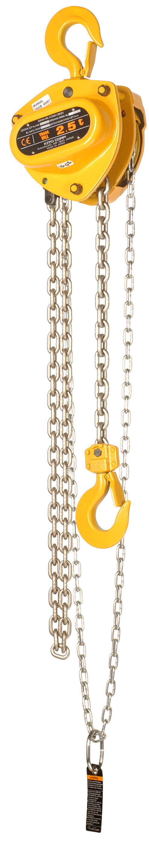 KITO Handkettenzug CB025 - Hubhöhe 3,00 m