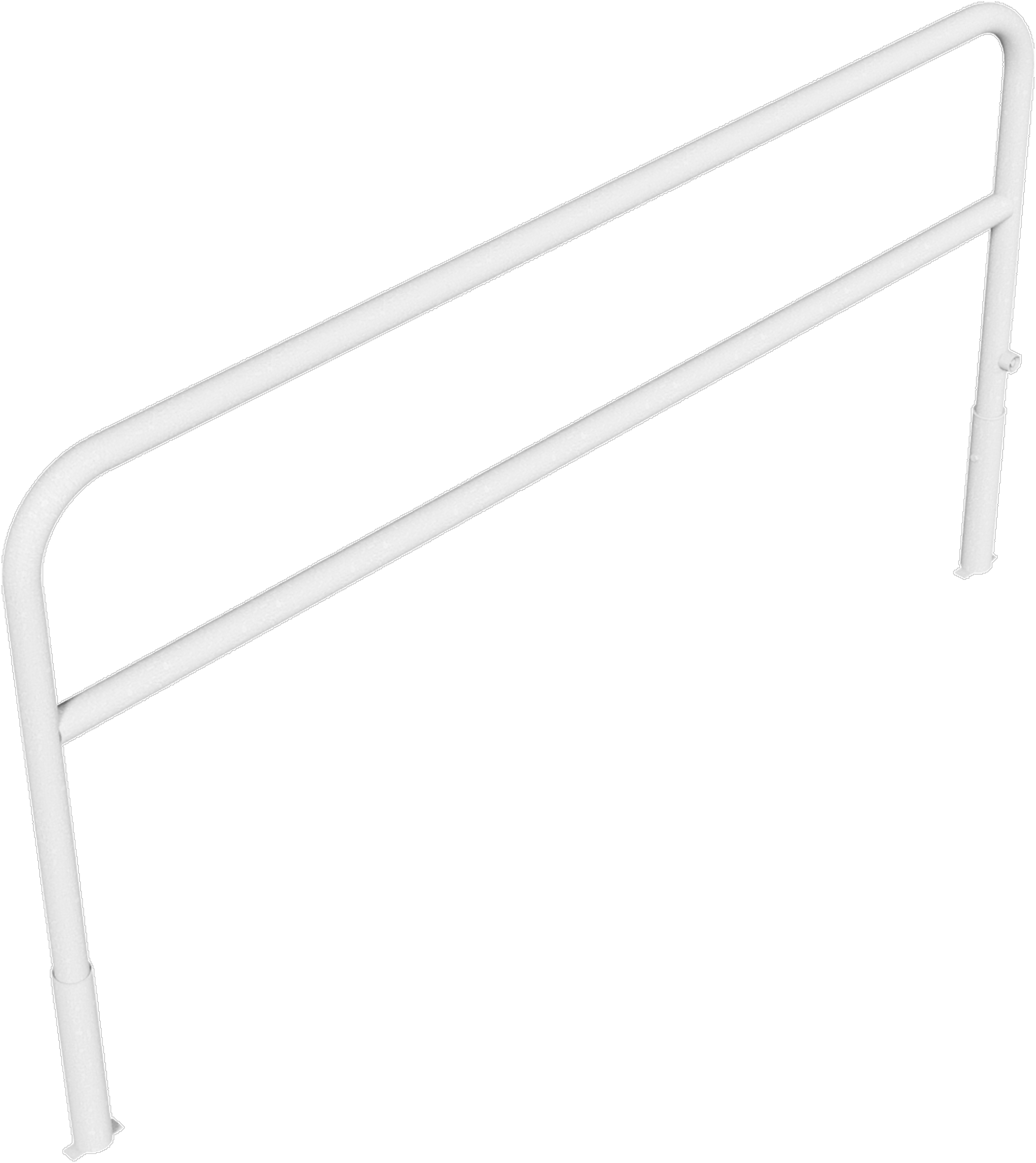 Schake Wegesperre Stahl mit Knieholm HD Ø 60 mm verzinkt - 2500 x 1400 mm