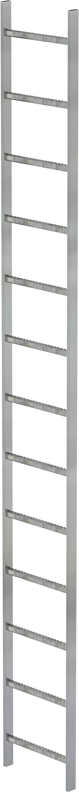 Günzburger Schachtleiter Stahl - Lichte Weite 400 mm - 13 Sprossen
