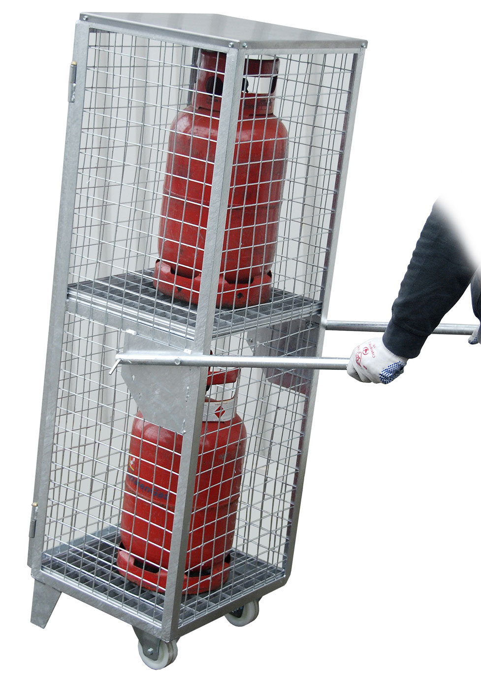 Gasflaschenlager 300x400mm - Aluminium Sicherheitslager Für Gasflaschen