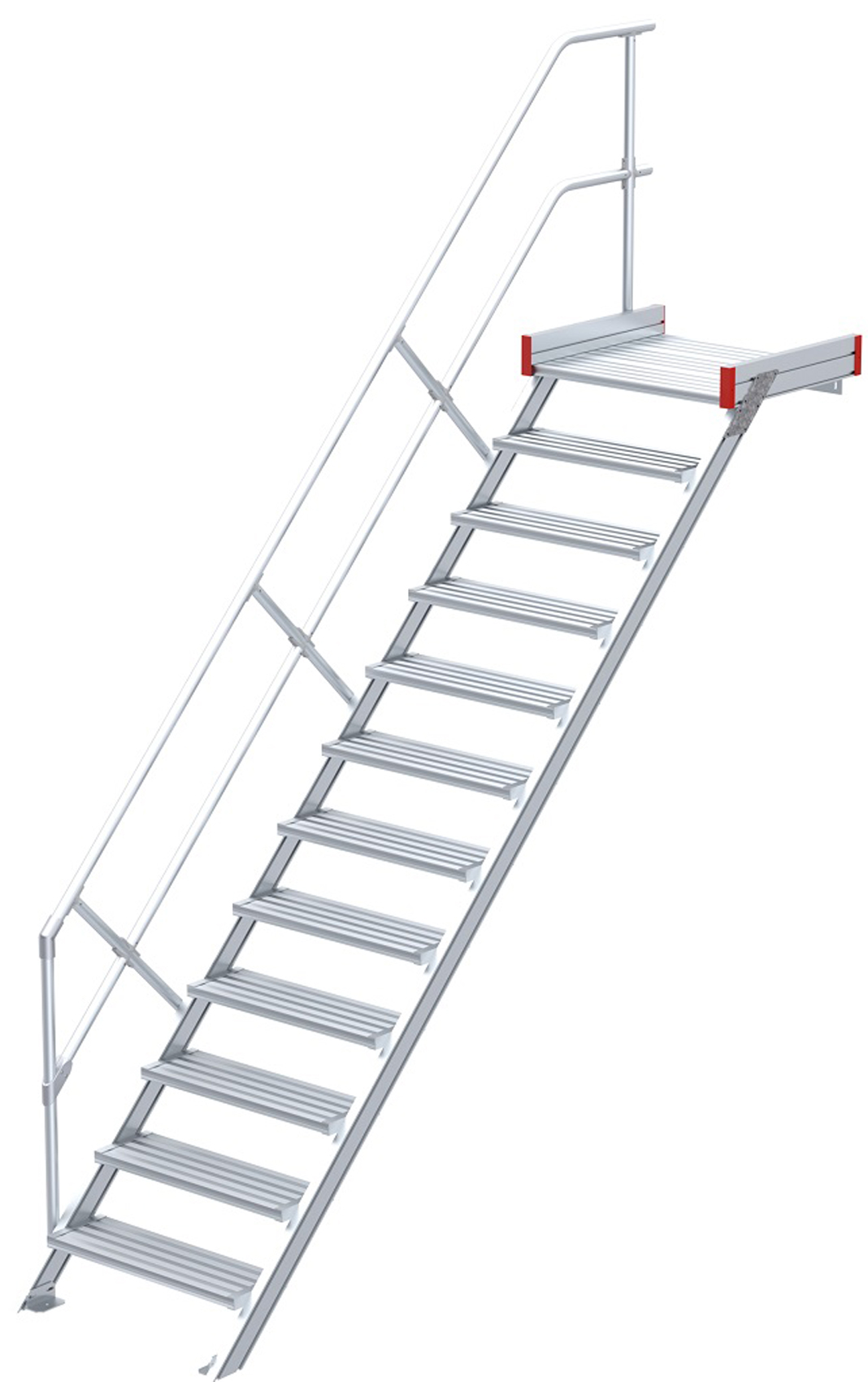 euroline Podesttreppe 45° 12 Stufen - 600 mm