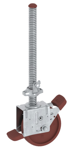 Layher Allround Lenkrolle 1000 spindelbar Gerüstrolle für Fassadengerüste (LG-1260.201) Bild-01
