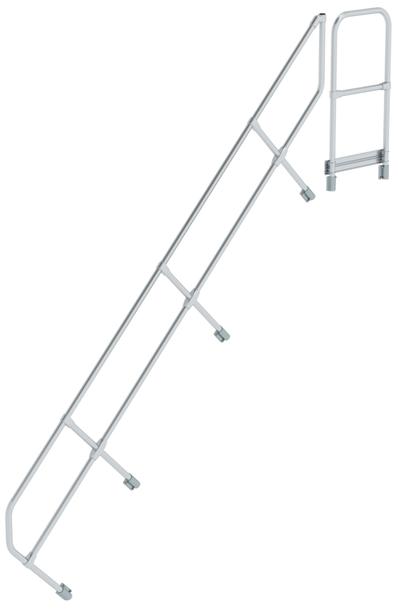 Günzburger Treppen- | Podestgeländer Podesttreppe 45° 12 Stufen