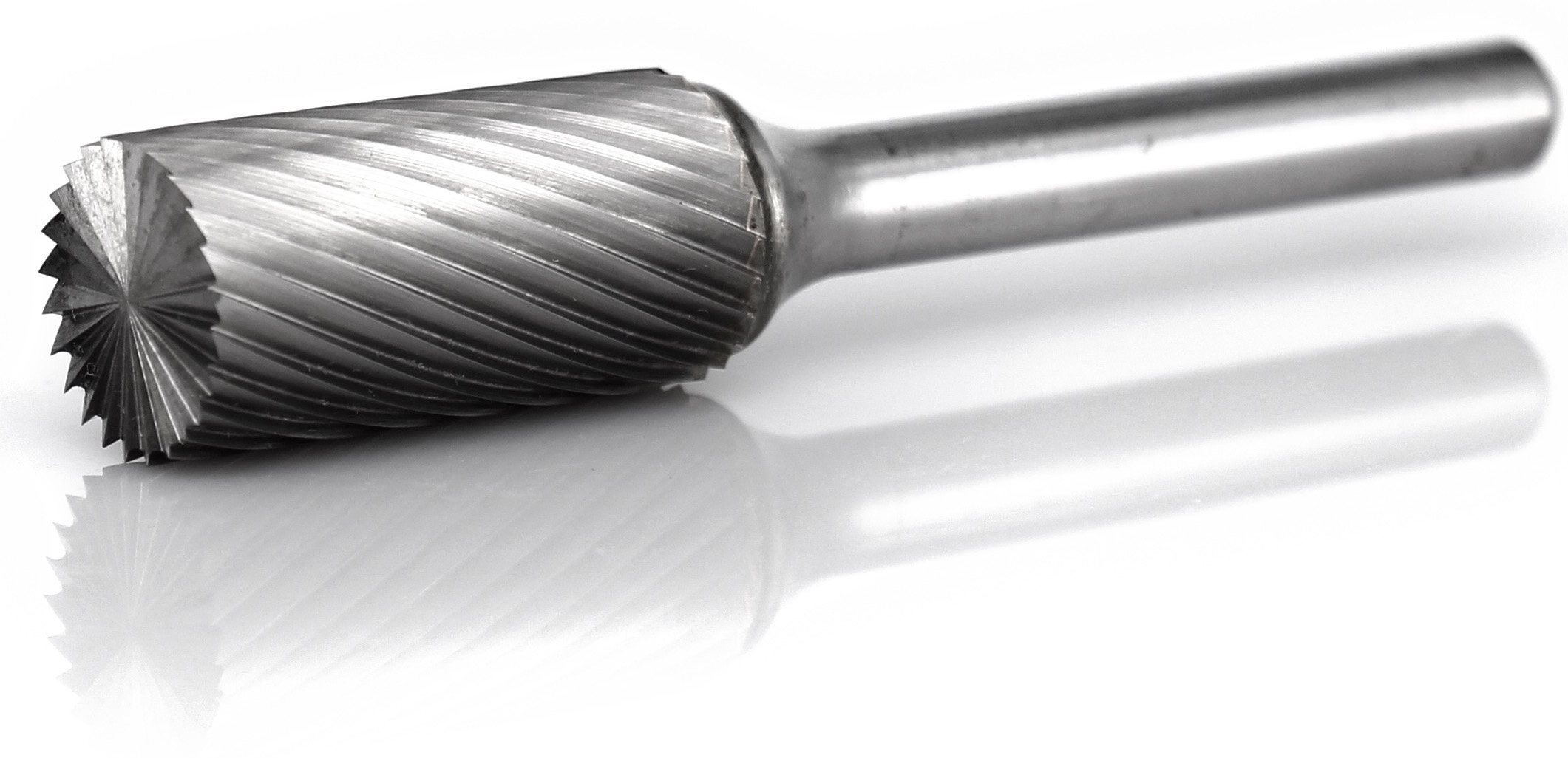 procut Hartmetallfrässtift Zylinderform mit Stirnverzahnung ZYA-S A61225-2E Schaft-∅ 6 mm - Kopf-∅ 12 mm - Standardverzahnung (PC-A61225-2E) Bild-01