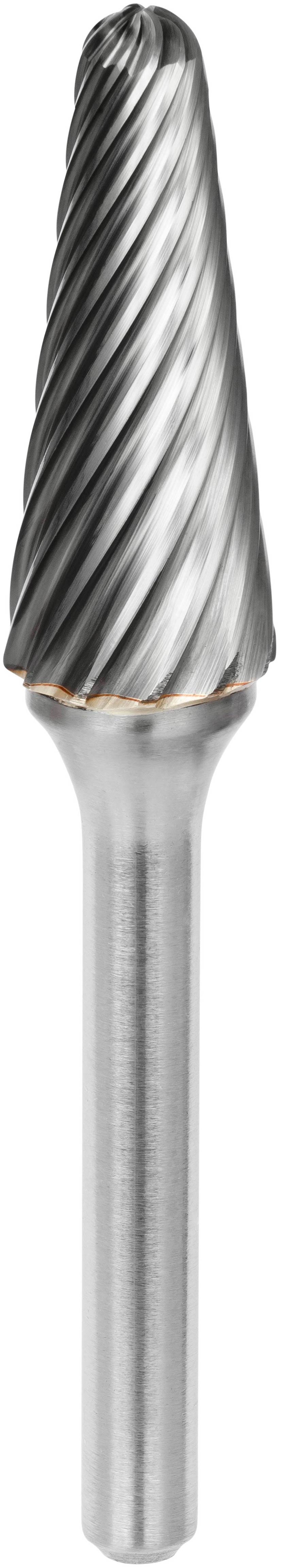 procut Hartmetallfrässtift Rundkegelform KEL L60822-3INOX Schaft-∅ 6 mm - Kopf-∅ 8 mm - INOX-Verzahnung (PC-L60822-3-INOX) Bild-01