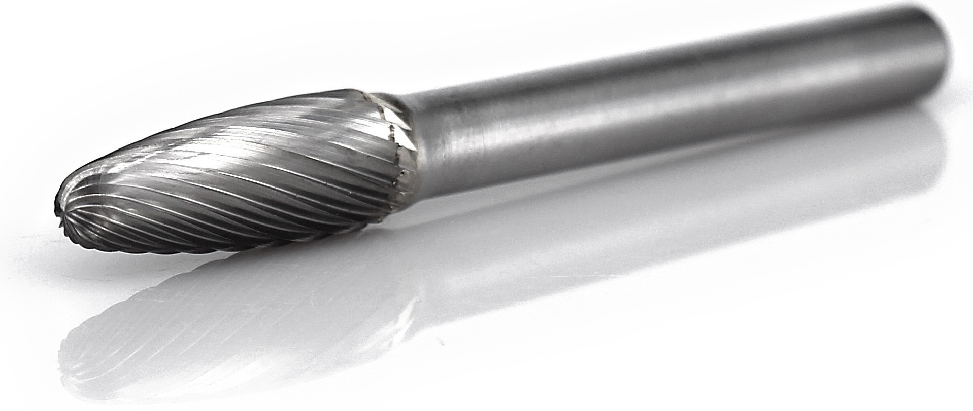 procut Hartmetallfrässtift Rundbogenform RBF F30512-2 Schaft-∅ 3 mm - Kopf-∅ 5 mm - Standardverzahnung (PC-F30512-2) Bild-01