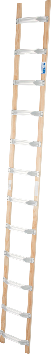 Krause Alu-Holz-Dachleiter 12 Sprossen