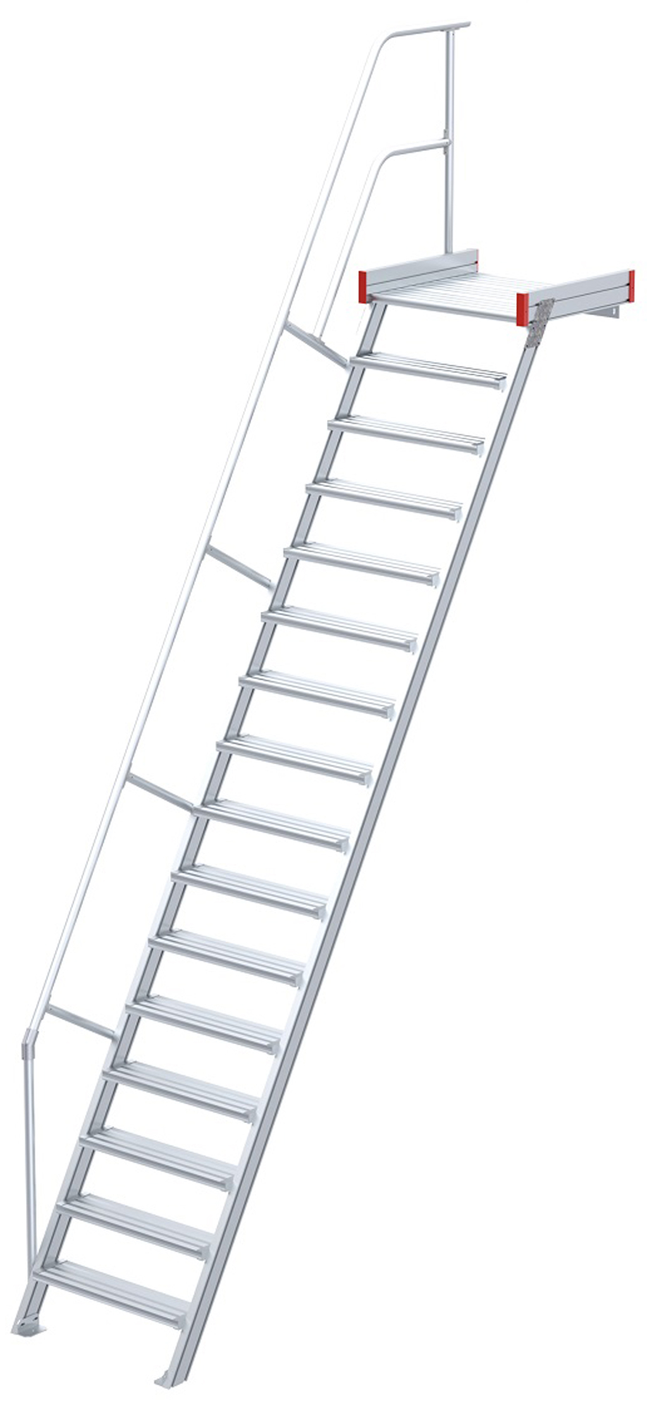 euroline Podesttreppe 60° 16 Stufen - 600 mm