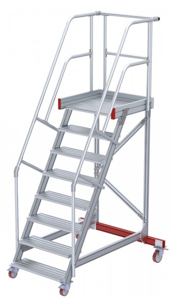 euroline Wartungsbühne 60° SG 8 Stufen - 600 mm