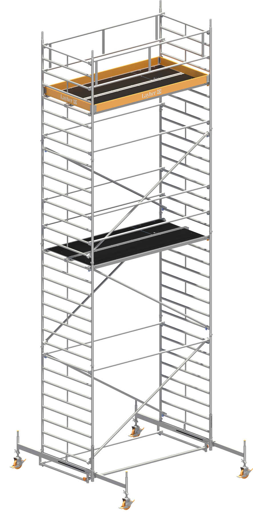 Fahrgerüst Layher Uni Breit 2107