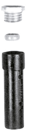 Schake Bodenhülse für Ø 60 mm Rohrpfosten - 300 mm