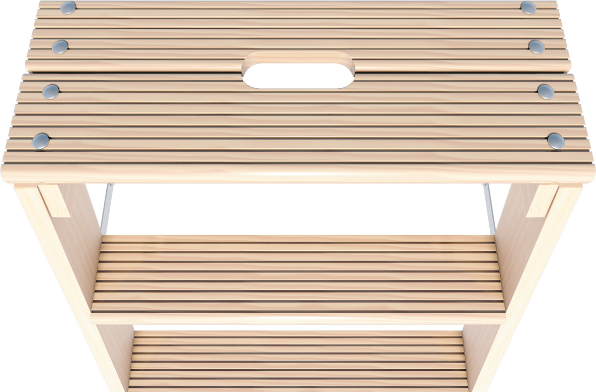 Layher Holz-Stufentritt 4 Stufen 