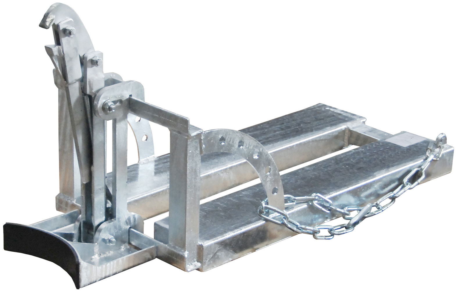 Bauer Fasslifter RS 60-I - verzinkt Transporthilfe für 1 Fass 60 Liter - Fassheber Stahl verzinkt (BA-4408-30-0000-7) Bild-01