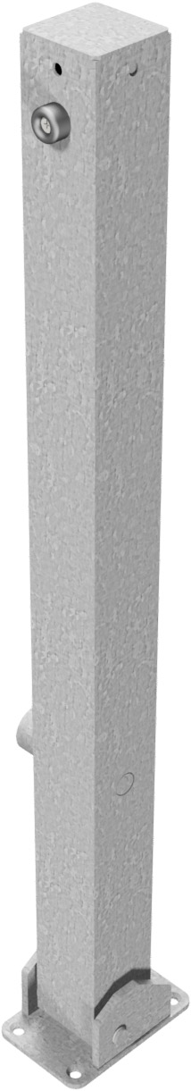 Schake Absperrpfosten UDD 70 x 70 mm verzinkt