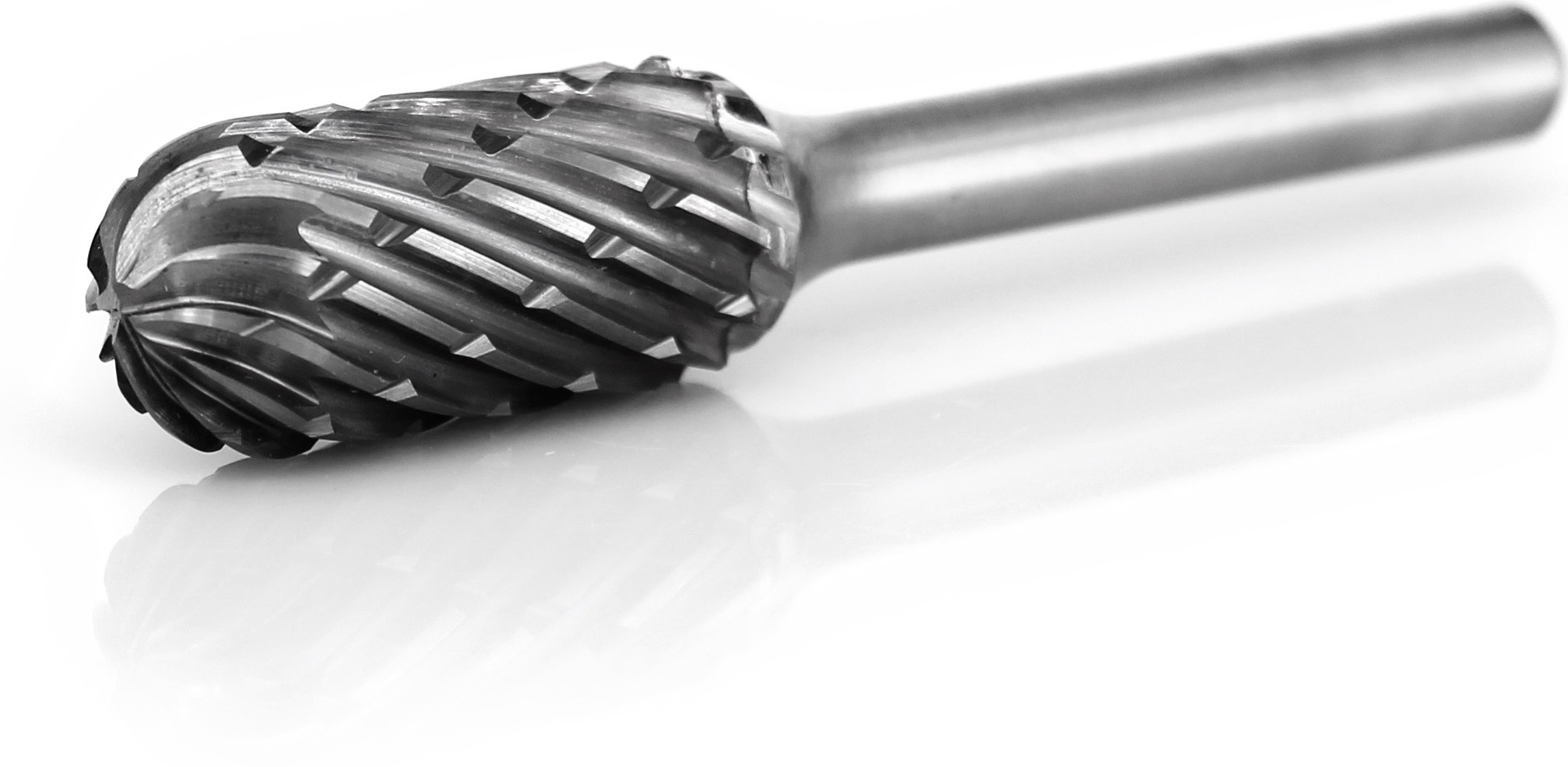 procut Hartmetallfrässtift Walzenrundform WRC C61020-6STEEL Schaft-∅ 6 mm - Kopf-∅ 10 mm - STEEL-Verzahnung (PC-C61020-6-STEEL) Bild-01