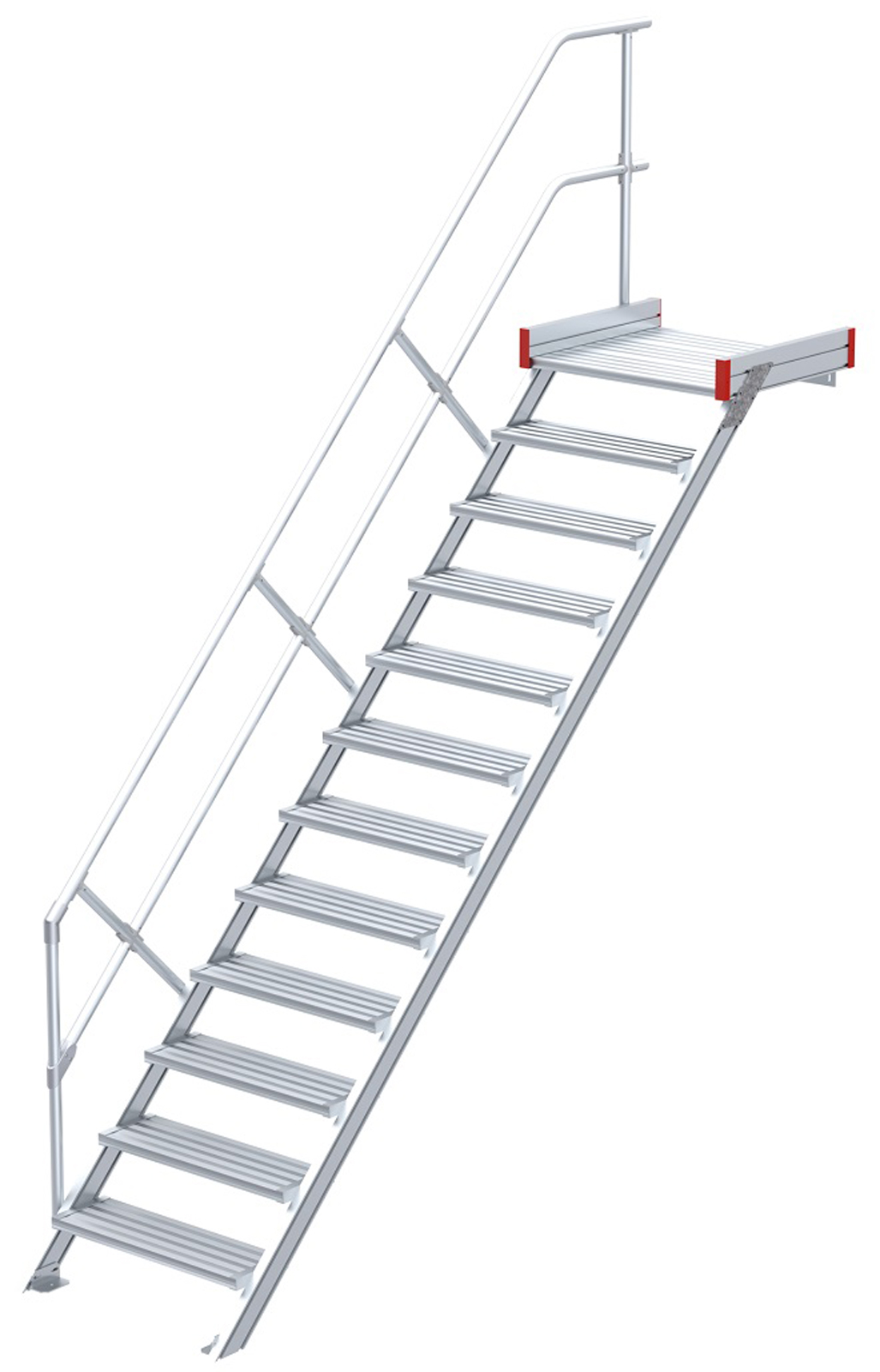 euroline Podesttreppe 45° 12 Stufen - 800 mm