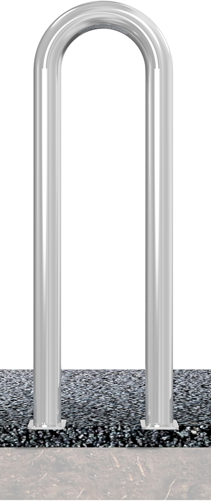 Schake Rundbügel Stahl OD Ø 76 mm verzinkt - 400 x 1150 mm