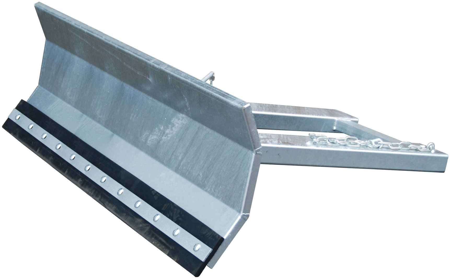 Bauer Schneeschieber SCH-L-1800 - verzinkt Schneeschild mit Gummischürfleiste für Gabestapler - Schneeräumer Stahl verzinkt (BA-4428-81-0000-7) Bild-01