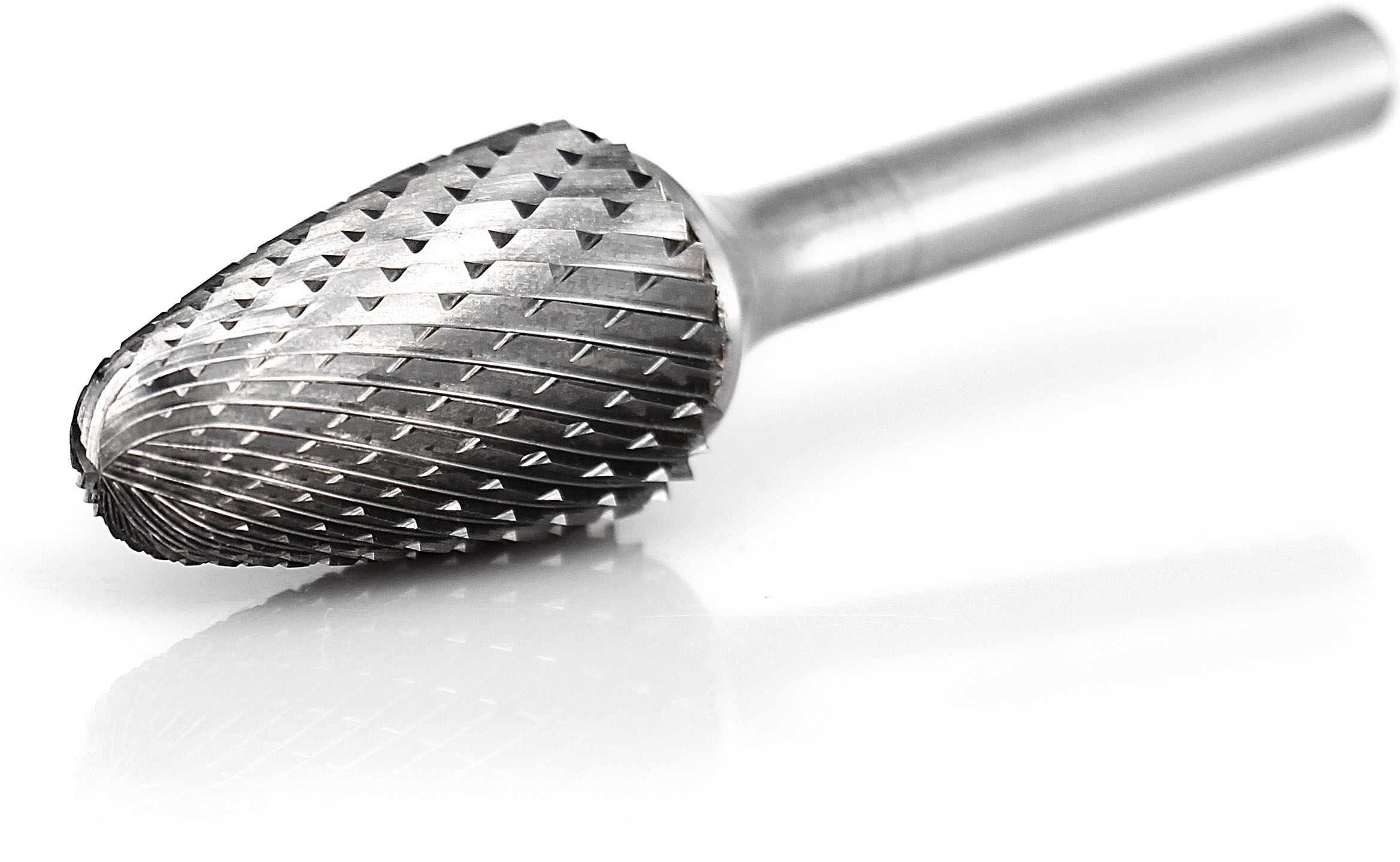 procut Hartmetallfrässtift -grob- Rundbogenform RBF F61525-5 Schaft-∅ 6 mm - Kopf-∅ 15 mm - GROB-Verzahnung (PC-F61525-5) Bild-01